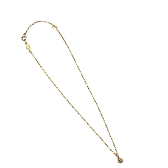 Catherine Popesco Blue Double-Sided Swarovski Crystal Necklace - Made in France - Picture 10 of 10